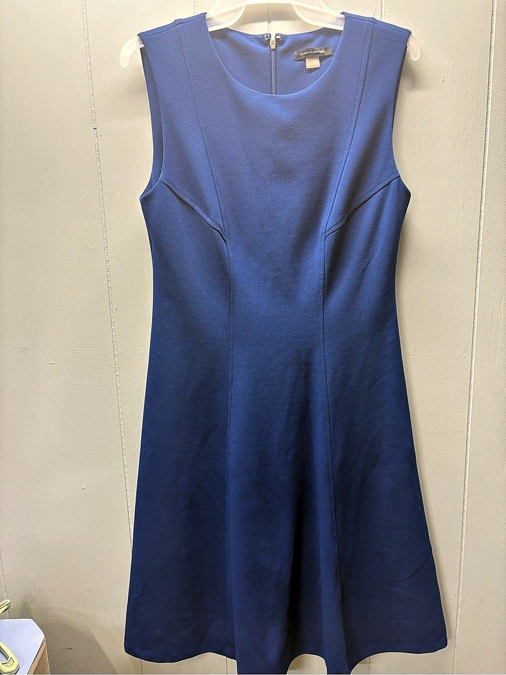 Tommy Hilfiger Blue Sleeveless Mini Dress Like New